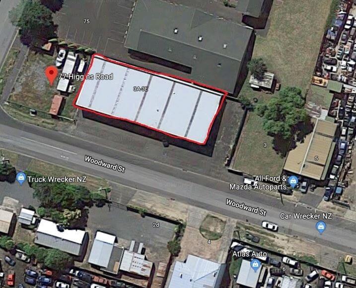 Higgins Road Aerial View